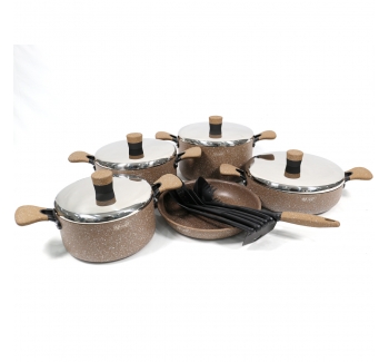 Cookware set Metal 15PSC BR