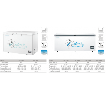 Double Doors Electric Ice Box