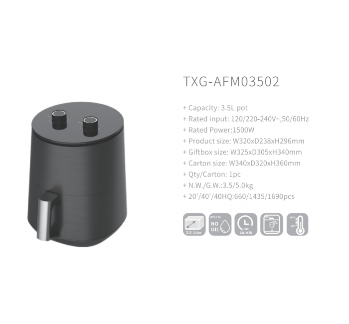 AIR FRYER (TXG-AFM03502)