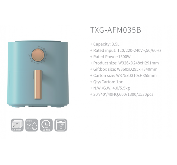 AIR FRYER (TXG-AFM035B)